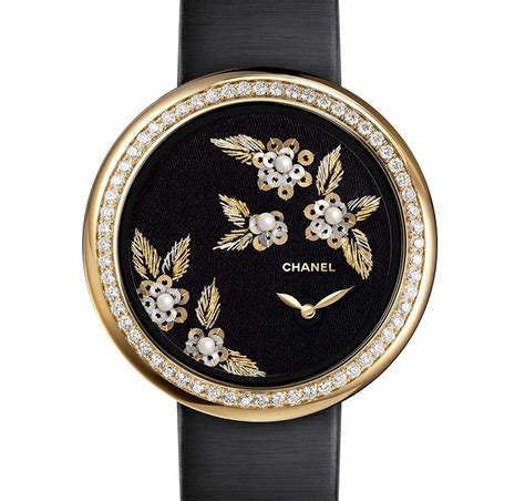 chanel watch mademoiselle prive prix|Chanel mademoiselle prive watch.